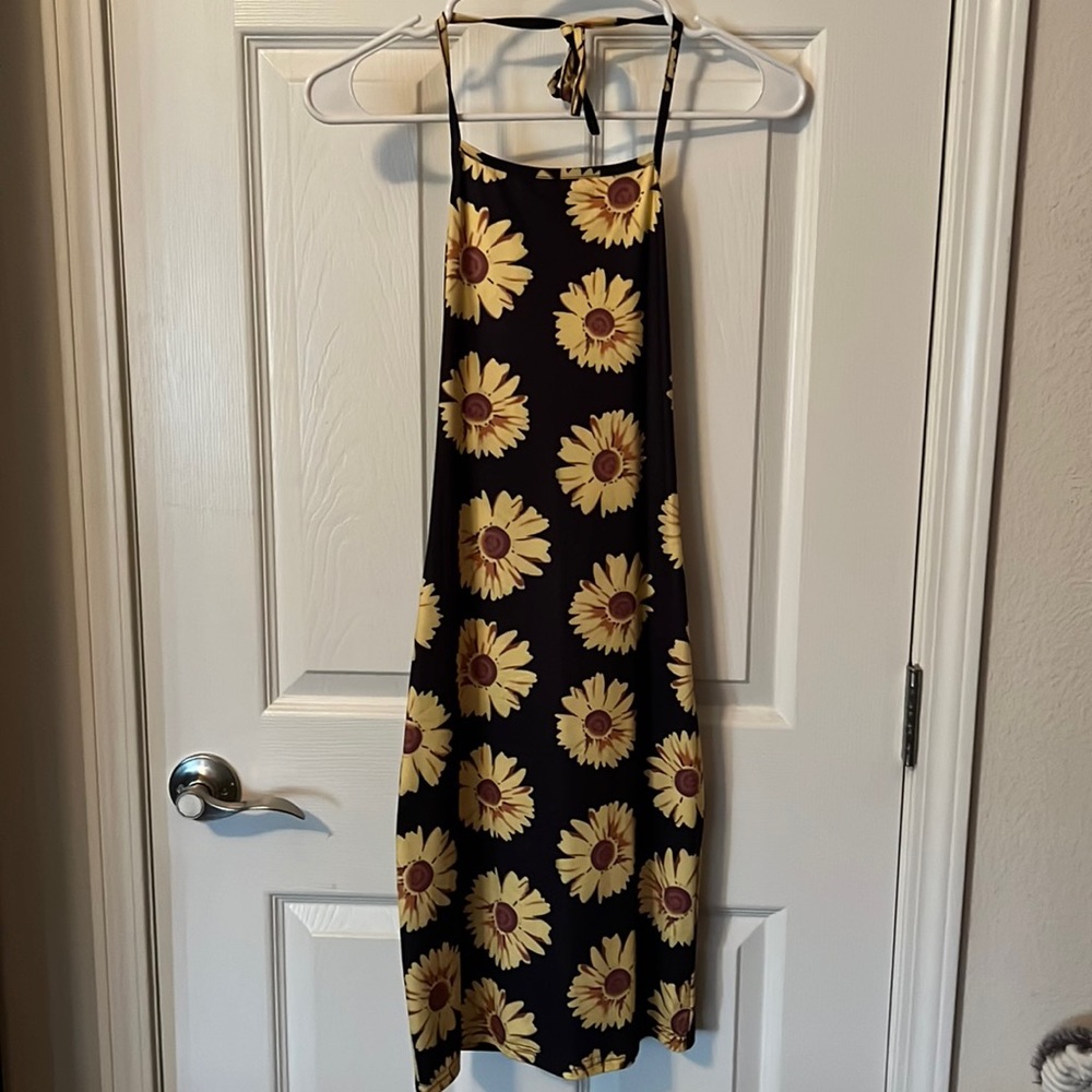 Women’s sunflower dress